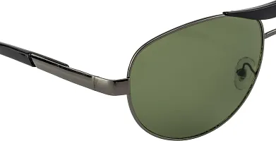 Fair-x Aviator Sunglasses For Men and Women Green-thumb3