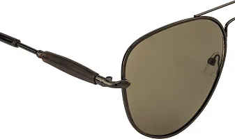 Fair-x Aviator Sunglasses For Men and Women Brown-thumb3