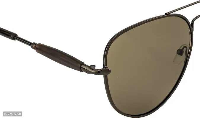 Fair-x Aviator Sunglasses For Men and Women Brown-thumb4