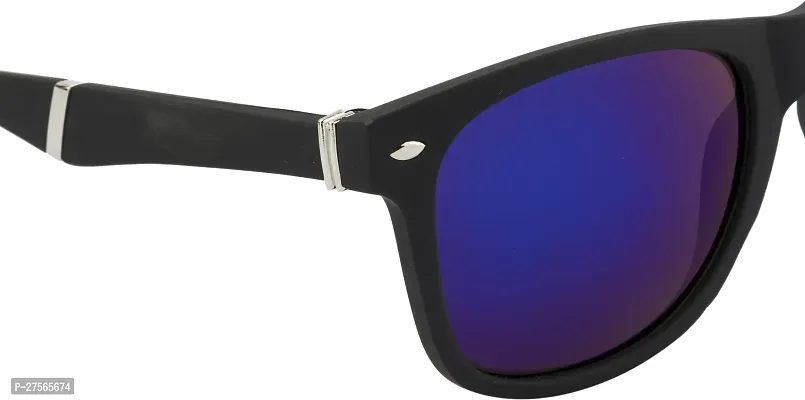 Fair-x Wayfarer Sunglasses For Men and Women Blue-thumb4