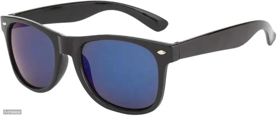 Fair-x Wayfarer Sunglasses For Men and Women Blue-thumb0