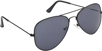 Fair-x Aviator Sunglasses For Men Black-thumb1