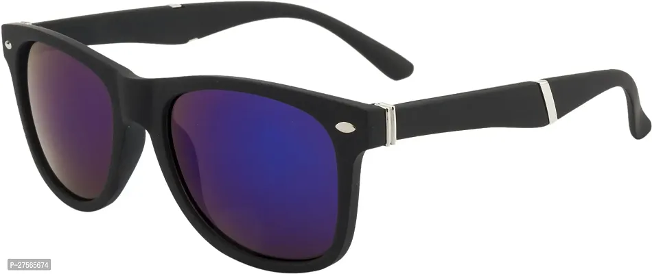 Fair-x Wayfarer Sunglasses For Men and Women Blue-thumb0