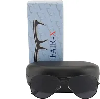 Fair-x Aviator Sunglasses For Men Black-thumb2