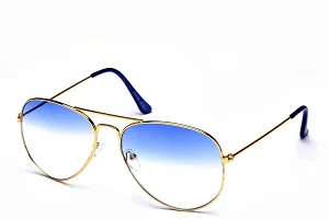 Fair-x Aviator Sunglasses For Men and Women Blue-thumb1