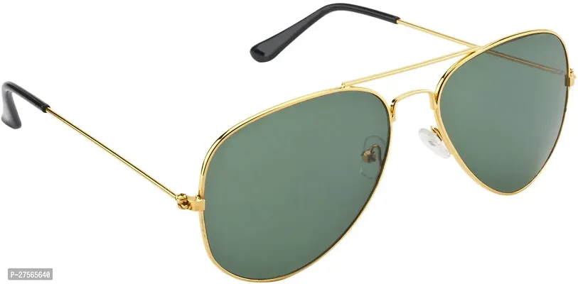 Fair-x Aviator Sunglasses For Men Green-thumb2