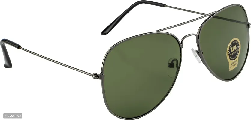 Fair-x Aviator Sunglasses For Men and Women Green-thumb0