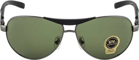 Fair-x Aviator Sunglasses For Men and Women Green-thumb1