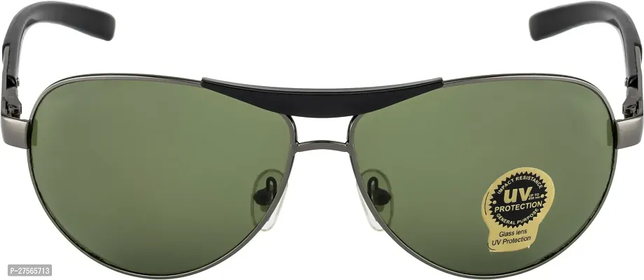 Fair-x Aviator Sunglasses For Men and Women Green-thumb2