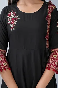 Stylish Women Rayon Casual Kurta-thumb4