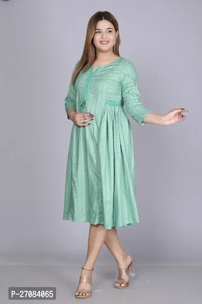 Stylish Women Rayon Casual Kurta-thumb3