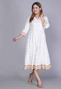 Stylish Women Rayon Casual Kurta-thumb2