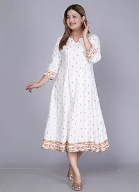 Stylish Women Rayon Casual Kurta-thumb1