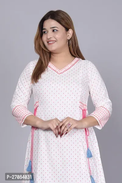 Stylish Women Rayon Casual Kurta-thumb4