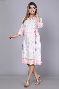 Stylish Women Rayon Casual Kurta-thumb1