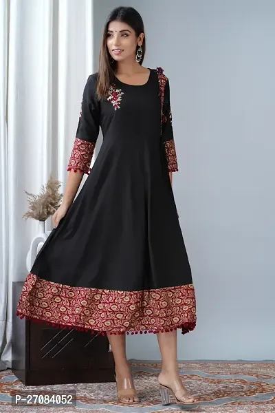 Stylish Women Rayon Casual Kurta