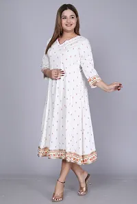 Stylish Women Rayon Casual Kurta-thumb3