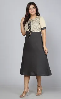 Stylish Women Rayon Casual Kurta-thumb1