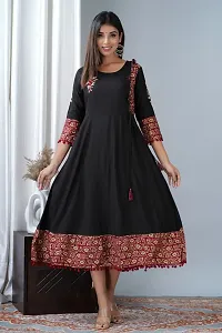 Stylish Women Rayon Casual Kurta-thumb2