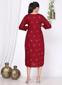 Stylish Women Rayon Casual Kurta-thumb4