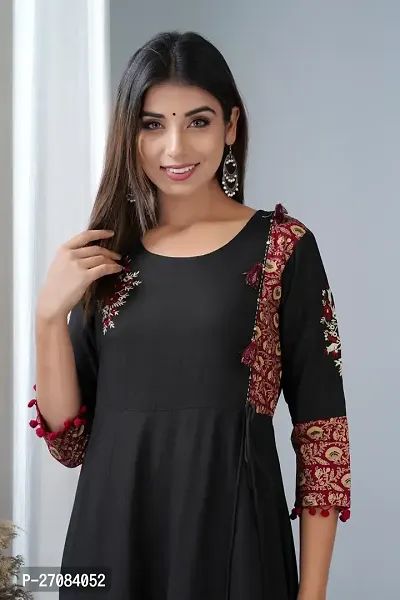 Stylish Women Rayon Casual Kurta-thumb4