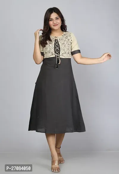 Stylish Women Rayon Casual Kurta