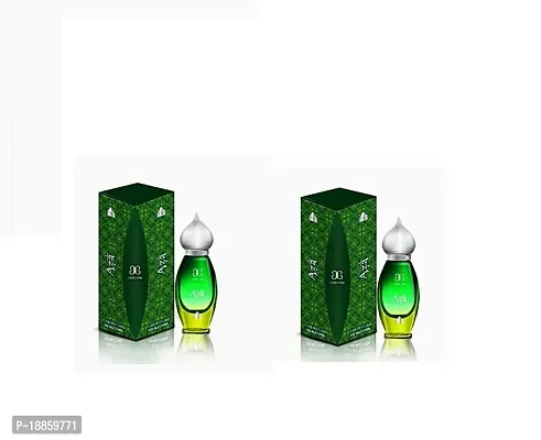 Aza Concentrated Attar-Free From Alcohol For Man 9 Ml Pack Of 2