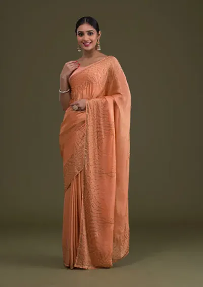 Elegant Cotton Silk Saree with Blouse piece 