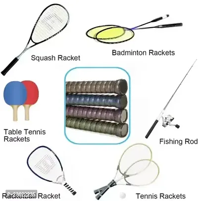 Jesco 792 Multipurpose Overgrip Tape Racket Grip Tape(PU)-for Badminton/Tennis/Squash/TT Racquets, Baseball Bats, Bicycle Handlebars, Fishing Rods, Walking Sticks Etc-thumb3