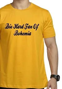 Die Hard Fan of Bohemia Pure Cotton t Shirt Round Neck biowash Half Sleeve for Boys and Girls-thumb2