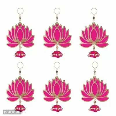 Fancy Wall Decor Hanging For Home, Temple, All Festival Decoration Pack of 6-thumb0