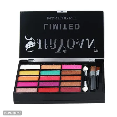 Shryoan Limited Makeup-Kit with 15 Eyeshadow, 4 Blusher Compact Powder and 8 Lipgloss 45 g  (Multicolor)
