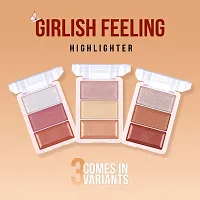 ELPIS GOLD Highly Blendable  Long lasting Shimmer Blusher  Highlighter Pallete for Face Makeup-thumb3