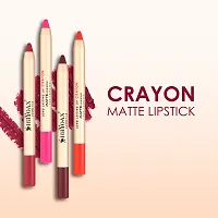 Shryoan Long Lasting Lip Crayon Matte Lipstick-thumb1