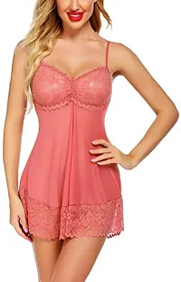 Sanjeev Enterprises Self Design Babydoll-thumb3