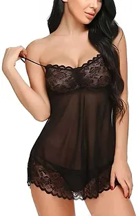 Women Stylish Solid Babydoll-thumb2