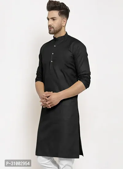 Stylish Solid Kurta for Men-thumb2