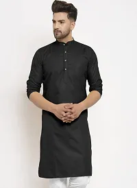 Stylish Solid Kurta for Men-thumb3