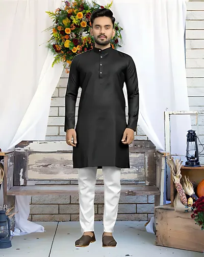 New Launched cotton blend kurtas For Men 