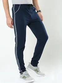 SURYA MAX  Men's Cotton Track Pants | Zipper Track Pants-thumb3