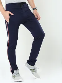 SURYA MAX  Men's Cotton Track Pants | Zipper Track Pants-thumb3