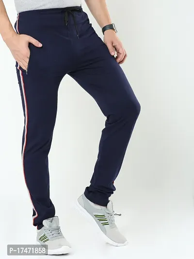 SURYA MAX  Men's Cotton Track Pants | Zipper Track Pants-thumb4