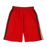 Stylish Black Cotton Printed Shorts For Boys-thumb1