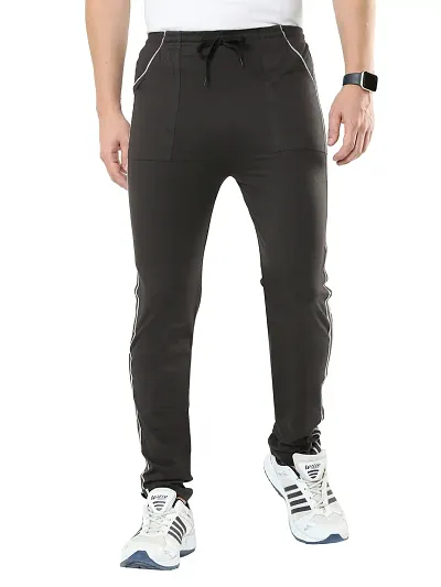 SURYA MAX Men's Track Pants | Zipper Track Pants