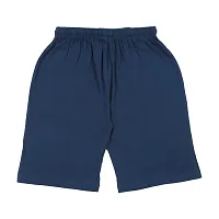 Stylish Blue Cotton Printed Shorts For Boys-thumb1