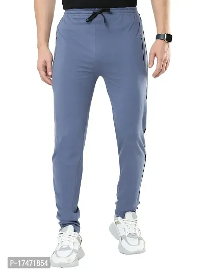 SURYA MAX  Men's Cotton Track Pants | Zipper Track Pants