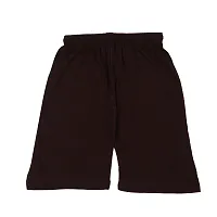 Stylish Black Cotton Printed Shorts For Boys-thumb1
