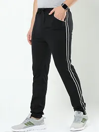 SURYA MAX  Men's Cotton Track Pants | Zipper Track Pants-thumb2