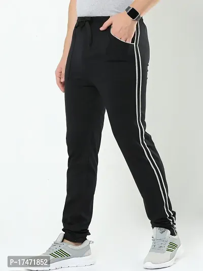 SURYA MAX  Men's Cotton Track Pants | Zipper Track Pants-thumb3