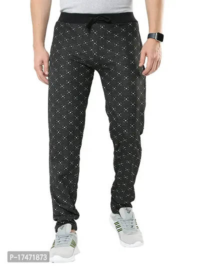 SURYA MAX  Men's Cotton Track Pants | Zipper Track Pants-thumb0
